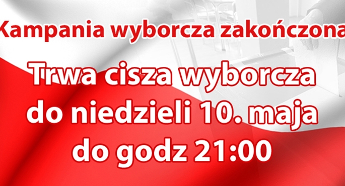 Uważaj, cisza wyborcza!