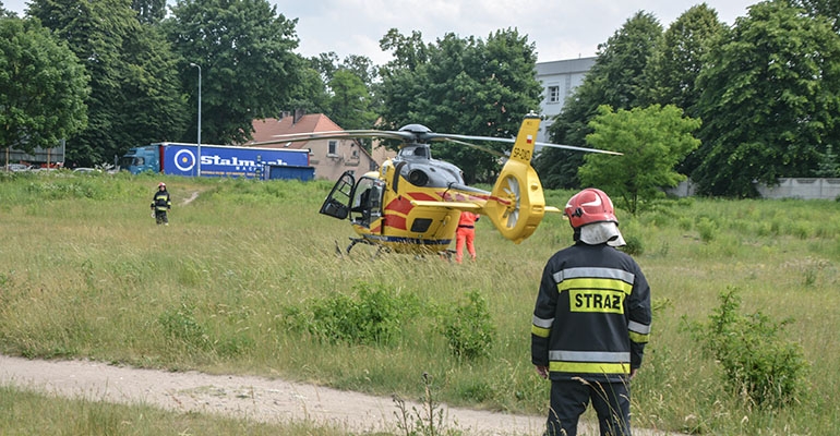 Mężczyzny nie udało się uratować