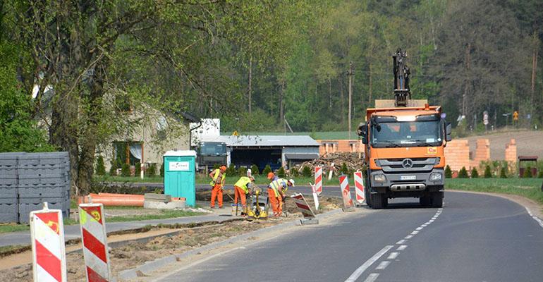 Radni z batalią o wykonanie ścieżki