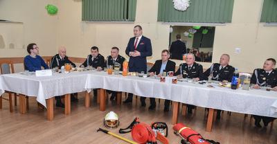 Spotkanie strażaków w Kuklinowie