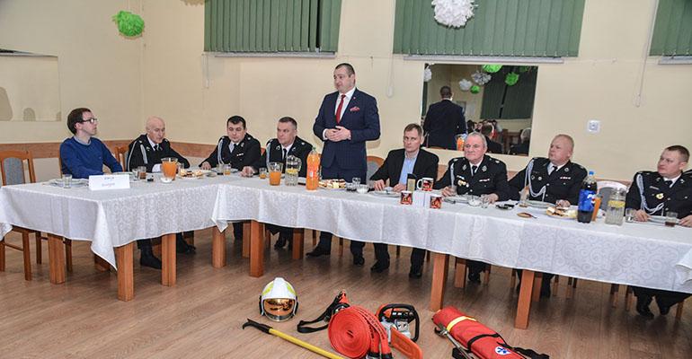 Spotkanie strażaków w Kuklinowie