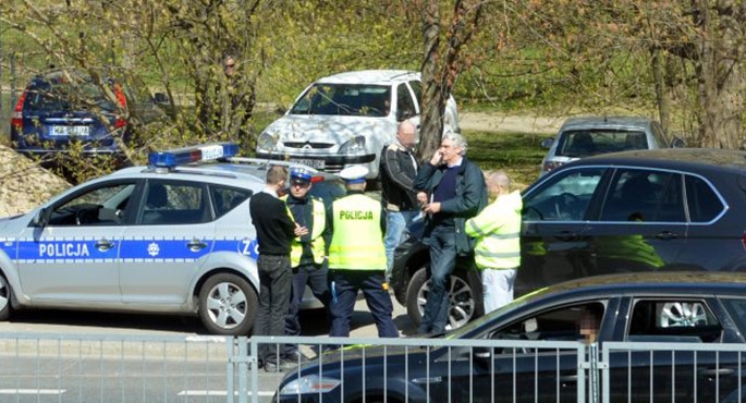 dziennikarz dostał 500-złotowy mandat i zarobił 6 punktów