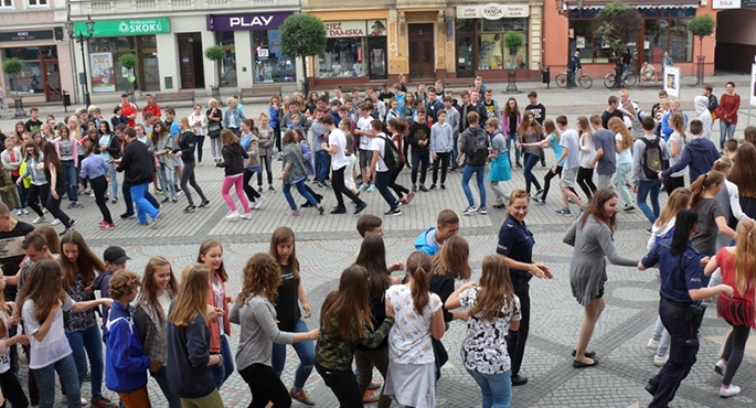 Happening na krotoszyńskim Rynku