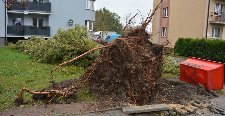 Nadal usuwają skutki wichury