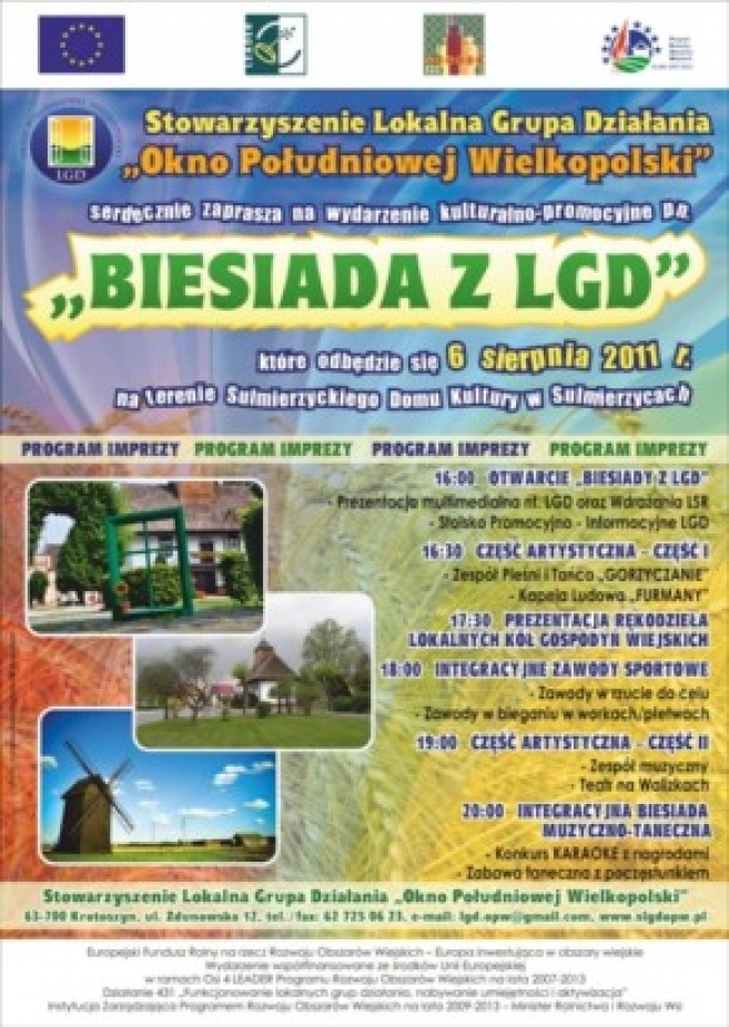 Biesiada z LGD w Sulmierzycach