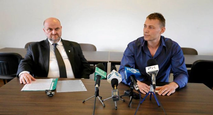 Remigiusz Dominiak (34 l.) przekonuje, że 22 maja chciał tylko porozmawiać z prezydentem