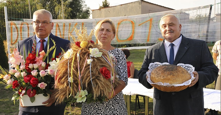 Dożynki wiejskie w Raszewach