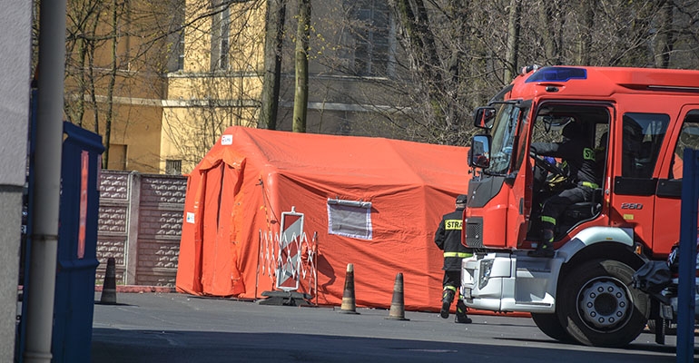 Policjanci zakażeni koronawirusem