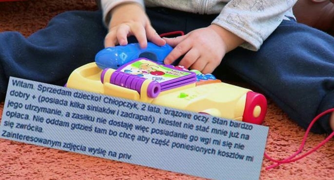 Przerażająca oferta w internecie