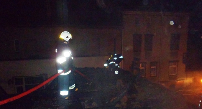 Na szczęście ogień nie objął sąsiadujących z budynkiem innych domów mieszkalnych