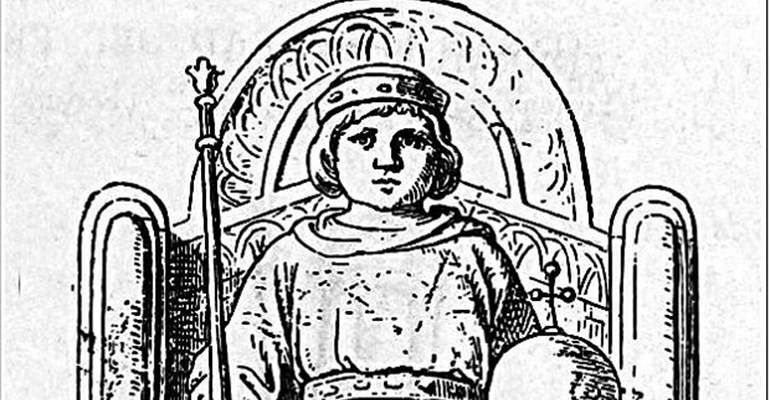 04.02.900 r. – Dziecię na niemieckim tronie