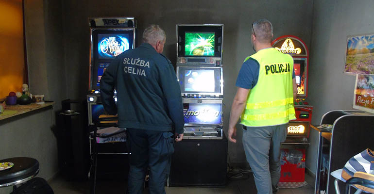 Nielegalne automaty do gier w Krotoszynie