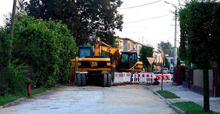 Problemy z budowę kolejnego etapu kanalizacji