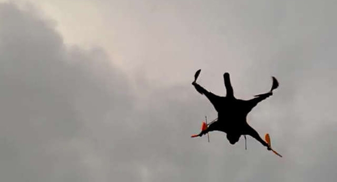 Helikopter z krowy