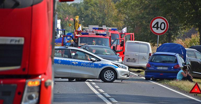 Uciekł mercedesem, szukała go policja