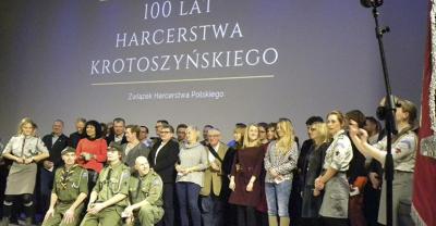 100-lecie hufca ZHP Krotoszyn
