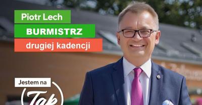 Piotr Lech ponownie burmistrzem