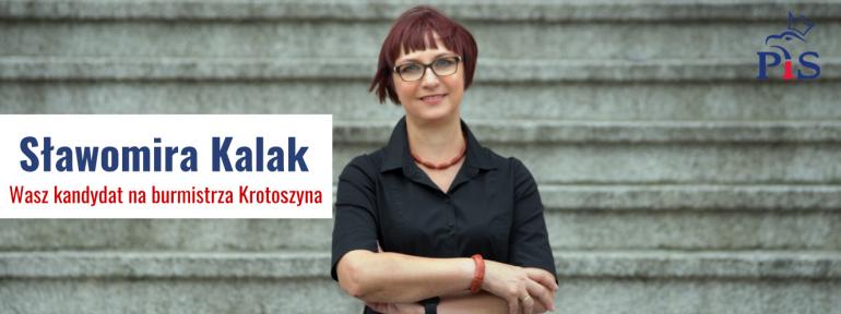 Sławomira Kalak – kandydatka na burmistrza