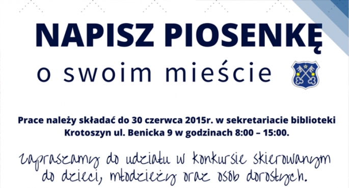 Napisz piosenkę o Krotoszynie