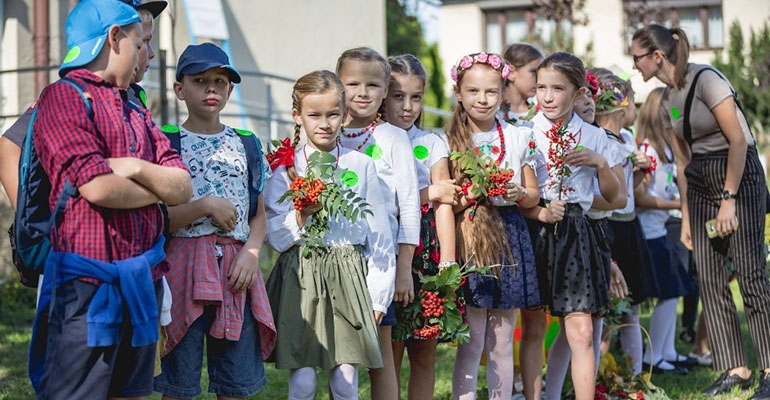 Świętowanie na ulicy Benickiej