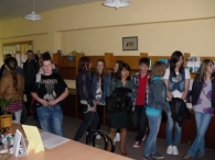 Orpiszewscy goście w bibliotece