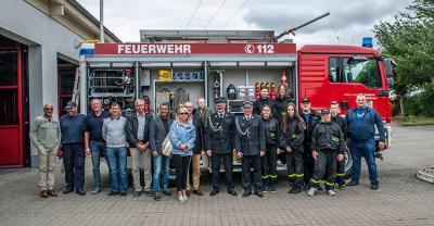 Młodzi strażacy w Niemczech