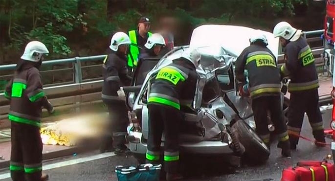 Wypadek na Dolnym Śląsku