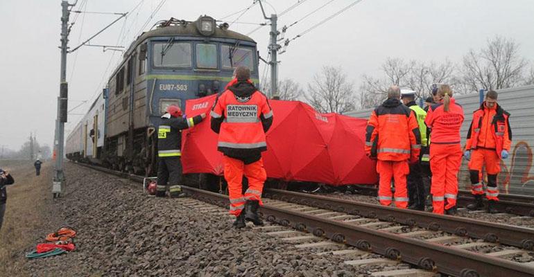 28-latek zginął pod pociągiem