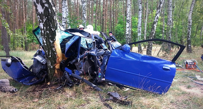 Śmiertelny wypadek na ulicy Sulmierzyckiej w Zdunach