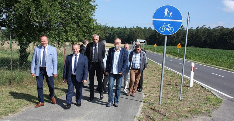 Ścieżka rowerowa na Chachalnię odebrana