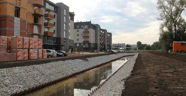 Inwestycja zabezpieczy miasto przed podtopieniami