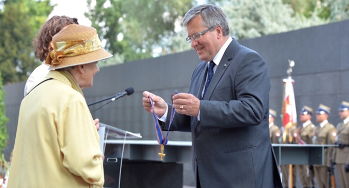 Prezydent uhonorował powstańców ‘44