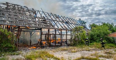 12-latek podpalił stodołę[gallery]