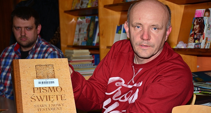 Radosław Treder zachęcał do udziału w maratonie czytania Pisma św.
