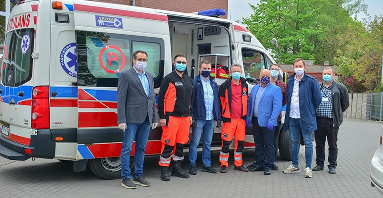 Inter Cars i mechanicy wsparli szpital