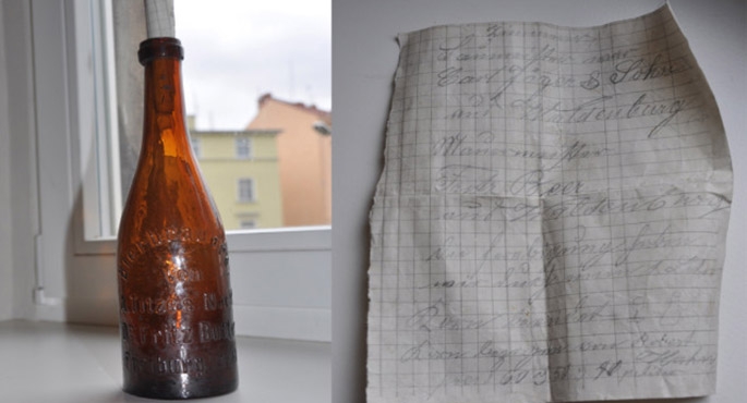 Znaleźli list w butelce