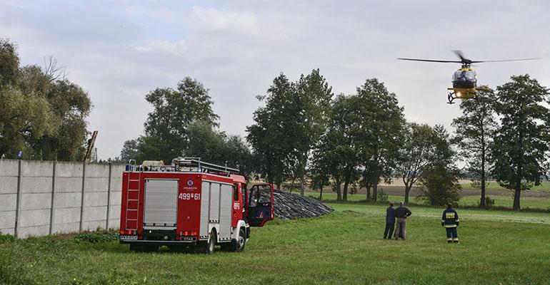 Helikopter LPR zabrał 62-latka