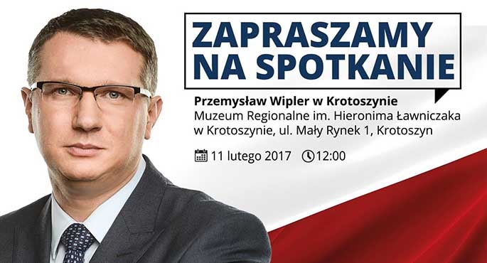 Wipler odwiedzi Krotoszyn