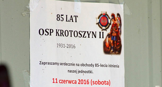 85 lat OSP